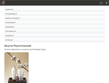 Tablet Screenshot of fuenf-elemente-shop.de